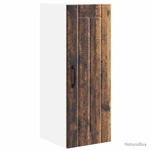 Armoire de cuisine moderne rectangulaire avec rangements pratiques 30 x 31 x 80 cm en bois d'ing�ni