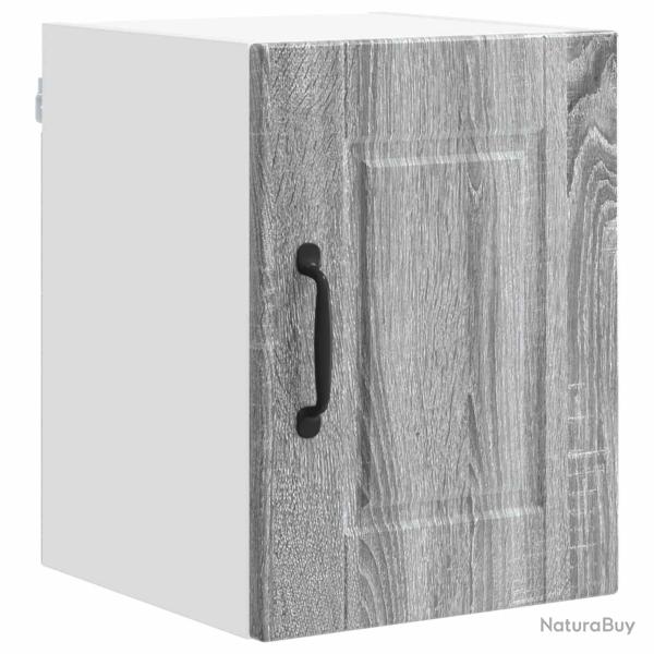 Armoire de cuisine murale moderne avec �tag�re 30 x 31 x 40 cm en bois d'ing�nierie gris sonoma 02_