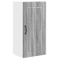 Armoire de cuisine murale moderne avec &eacute;tag&egrave;res rangement efficace 40 x 31 x 80 cm en bois d'ing&eacute;ni