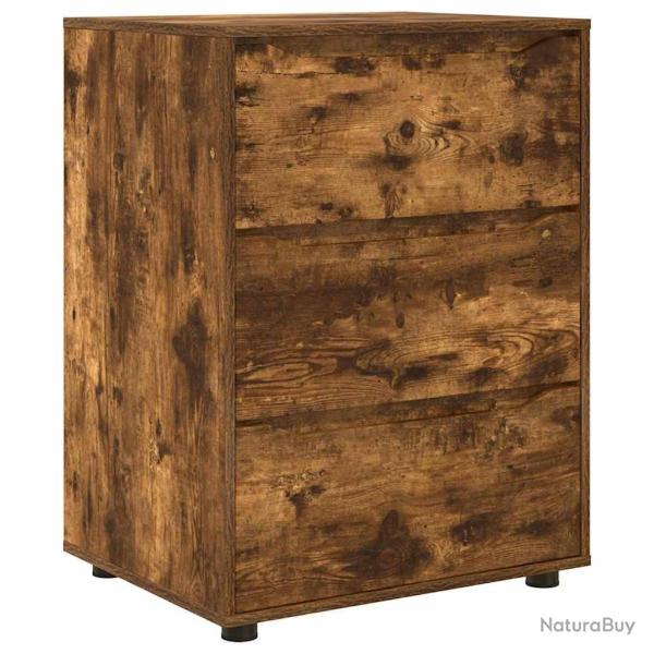 Armoire de rangement minimaliste style �pur� 60 x 48 x 81 cm avec tiroirs fonctionnels en bois d'in