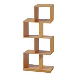 Biblioth&egrave;que &agrave; 4 niveaux bambou 130 x 55 x 30 cm naturel 03_0008988