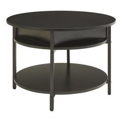 Table basse console d'appoint avec surface relevable noir 03_0010801