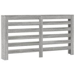 Cache-radiateur moderne design pratique et spacieux 149 x 20 x 82 cm en bois d'ing&eacute;nierie sonoma gr