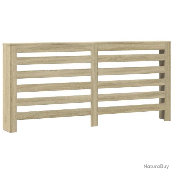 Cache-radiateur moderne �tag�re pratique 175 x 20 x 82 cm en bois d'ing�nierie ch�ne sonoma 02_0049