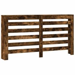 Cache-radiateur moderne avec &eacute;tag&egrave;re 149 x 20 x 82 cm en bois d'ing&eacute;nierie ch&ecirc;ne fum&eacute; 02_0049784