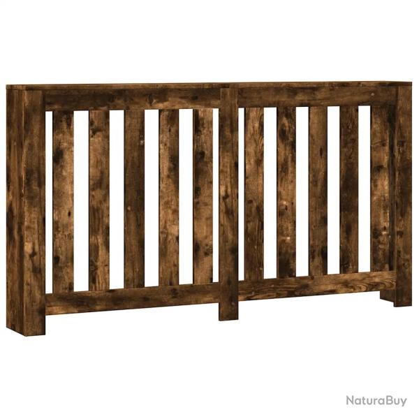 Cache-radiateur design moderne avec �tag�re pratique 149 x 20 x 82 cm en bois d'ing�nierie ch�ne fu