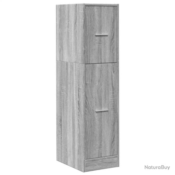 Armoire apothicaire classique multifonctionnelle rangement 30 x 41 x 118 cm en bois d'ing�nierie gr