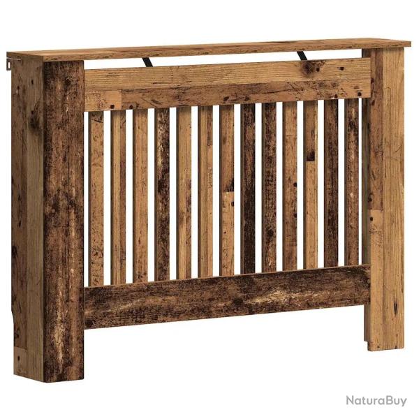 Cache-radiateur en bois d'ing�nierie ancien 112 x 19 x 81,5 cm design moderne s�curit� famille 02_0