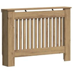 Cache-radiateur design moderne 112 x 19 x 81,5 cm rangement pratique pour d&eacute;co int&eacute;rieur en bois d'