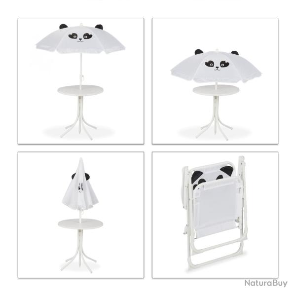 Salon de jardin enfant mobilisable ext�rieur 53 x 49,5 x 87,5 cm design original pratique en plasti