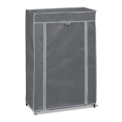 Armoire &agrave; chaussures en tissu 90 x 60 x 30 cm rangement pratique 5 compartiments ambiance moderne e