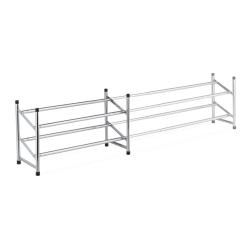 &Eacute;tag&egrave;re &agrave; chaussures t&eacute;lescopique extensible pour entr&eacute;e dressing 90 x 20 x 30 cm modernit&eacute; et faib