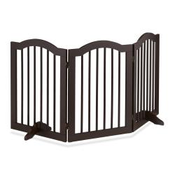 Barri&egrave;re de s&eacute;curit&eacute; pliable pour chiens int&eacute;rieur 70 x 80 cm protection optimale escalier chemin&eacute;e
