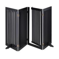 Barri&egrave;re de s&eacute;curit&eacute; r&eacute;glable pour int&eacute;rieur 92 x 75 x 3 cm protection animaux escaliers chemin&eacute;e e