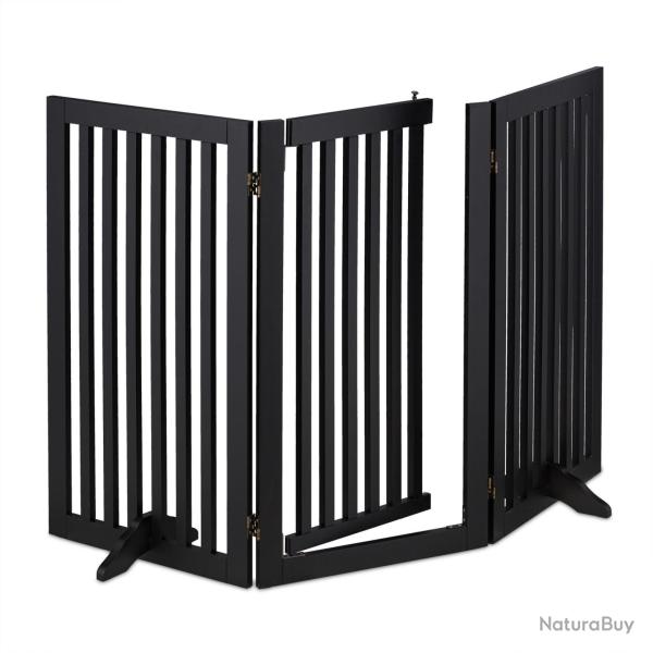 Barri�re de s�curit� r�glable pour animaux 92 x 78 x 2 cm utilisation int�rieure anti-chutes design