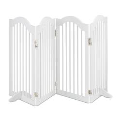 Barri&egrave;re de s&eacute;curit&eacute; ajustable pour animaux 92 x 72 cm installation flexible design contemporain en