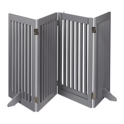 Barri&egrave;re de s&eacute;curit&eacute; r&eacute;glable pour animaux domestiques 92 x 80 cm protection efficace d&eacute;corative en
