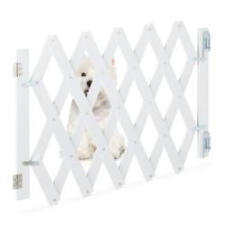 Barri&egrave;re de s&eacute;curit&eacute; extensible pour portes et escaliers 75 x 100 cm protection animal int&eacute;rieur en