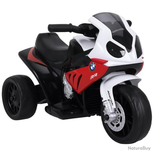 Moto �lectrique 3 roues enfant 66 x 37 x 44 cm anti-basculement phares et musique design tendance e