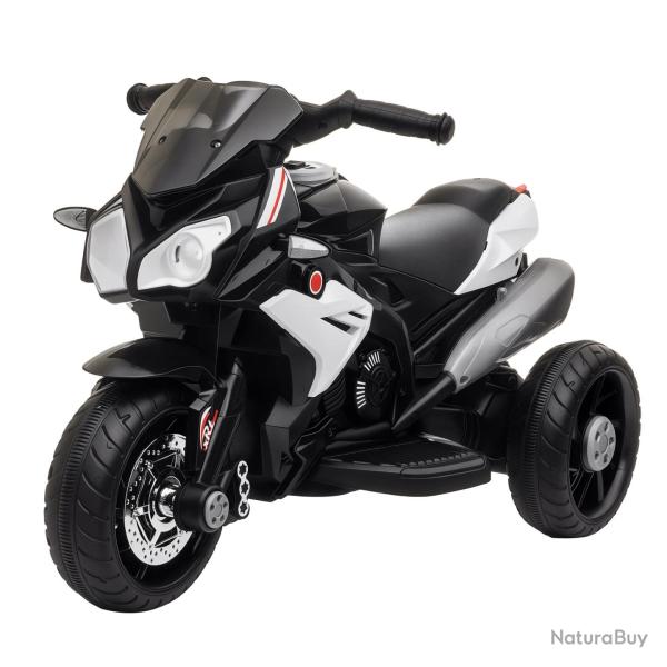 Moto �lectrique enfant 3 roues s�curit� 86 x 42 x 52 cm autonomie 45 min phares led musique design