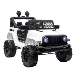 Voiture &eacute;lectrique enfant buggy 100 x 65 x 72 cm t&eacute;l&eacute;commande parentale effets lumineux et sonores