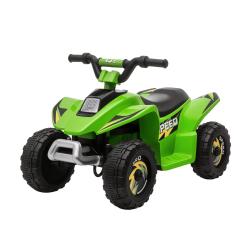 Quad &eacute;lectrique pour enfants 18-36 mois 72 x 40 x 45 cm autonomie 50 min marche avant arri&egrave;re stabl