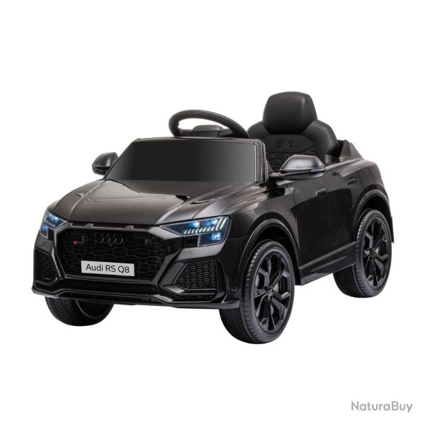 Voiture �lectrique enfant pilot�e ou t�l�commande 101 x 62 x 51 cm s�curit� suspension design moder