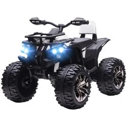 Quad &eacute;lectrique enfant tout-terrain 100 x 65 x 73 cm phares led sonores assise ergonomique design m