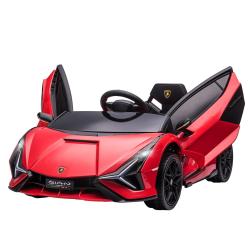 Voiture &eacute;lectrique enfant 108 x 62 x 40 cm t&eacute;l&eacute;command&eacute;e si&egrave;ge ergonomique design moderne ambiance