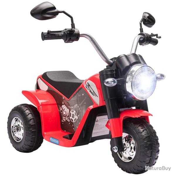 Moto �lectrique enfant chopper tout-terrain 72 x 57 x 56 cm s�curit� 3 roues autonomie 45 mn design