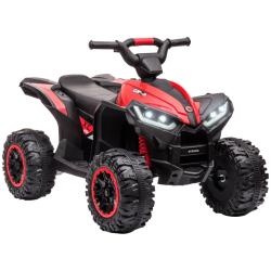 Quad &eacute;lectrique enfant tout-terrain 83 x 53 x 55.5 cm 2 vitesses 3-6 km/h si&egrave;ge ergonomique design