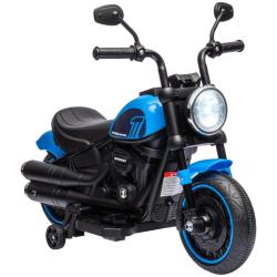 Moto &eacute;lectrique pour enfants 18 &agrave; 36 mois 76 x 42 x 57 cm phare led et roues antid&eacute;rapantes moderne