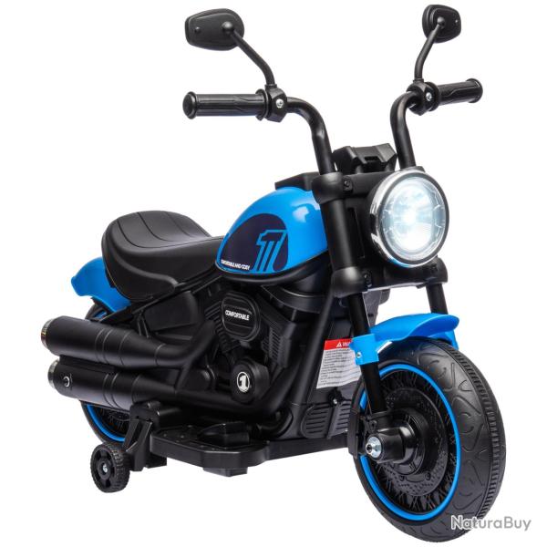 Moto �lectrique pour enfants 18 � 36 mois 76 x 42 x 57 cm phare led et roues antid�rapantes moderne