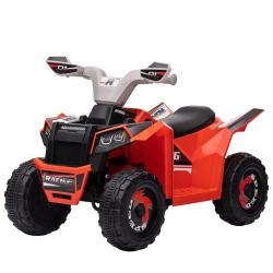 Quad &eacute;lectrique enfant tout terrain 70 x 41.5 x 48.5 cm si&egrave;ge confortable autonomie 50 min design m