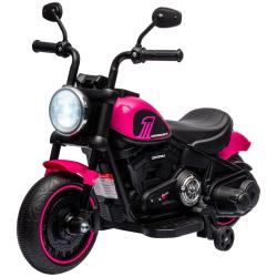 Moto &eacute;lectrique enfant 2 roues d'entra&icirc;nement 76 x 42 x 57 cm phare led s&eacute;curit&eacute; si&egrave;ge confortable