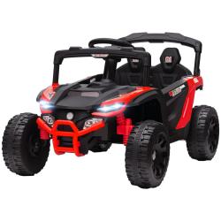 Voiture &eacute;lectrique enfant buggy utv tout terrain 88 x 57.5 x 55.5 cm t&eacute;l&eacute;commande suspension modern