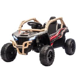 Voiture &eacute;lectrique enfant tout terrain 100 x 64 x 56 cm double moteur t&eacute;l&eacute;commande parentale design