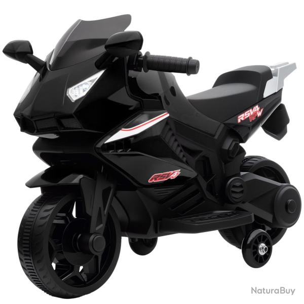 Moto �lectrique enfant forme r�aliste 75 x 36 x 49 cm stabilit� et phares lumineux moderne tendance