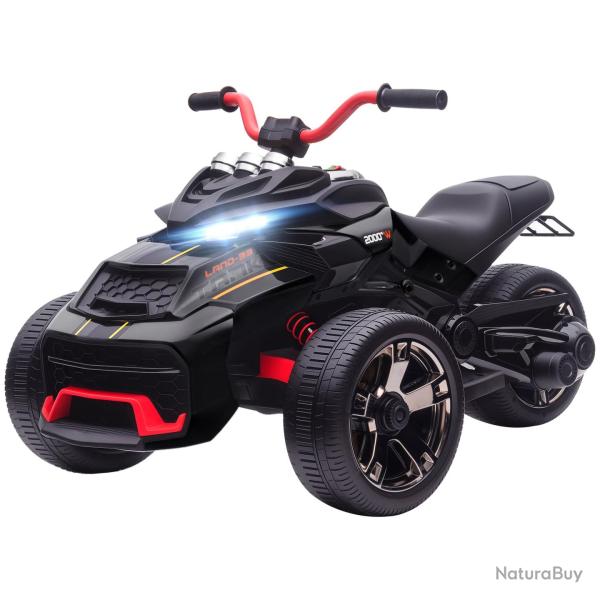Quad �lectrique enfant tricycle invers� 113 x 74 x 63 cm d�marrage doux double vitesse suspension m