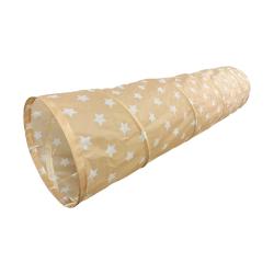 Tunnel de jeu pop-up int&eacute;rieur ext&eacute;rieur 180 x 45 cm pour explorer et jouer en polyester bleu 13_00