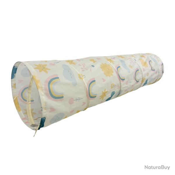 Tunnel de jeu color� int�rieur ext�rieur 180 x 45 cm favorise l'imagination pop-up en polyester rou