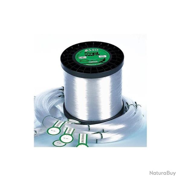 Nylon Asso Coofil 1kg Cristal 0,25mm 3,8 16 000m