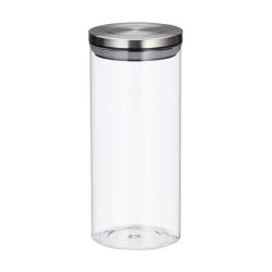Lot de 3 pots de stockage ronds cuisine 13 l en verre transparent 13_0007649