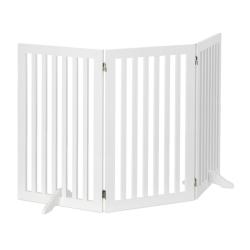 Barri&egrave;re de protection r&eacute;glable pour animaux 91,5 x 51 x 2 cm stabilisation int&eacute;rieure style &eacute;pur&eacute;