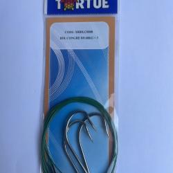 ? TORTUE bas de ligne congre 8/0 ? 60 kg ? blister de 3 ? MBDLC0800