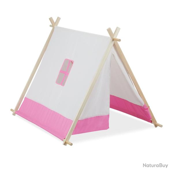 Tente de jeux d�corative pour chambre d'enfant 150 x 100 x 100 cm avec fen�tres et acc�s facile en