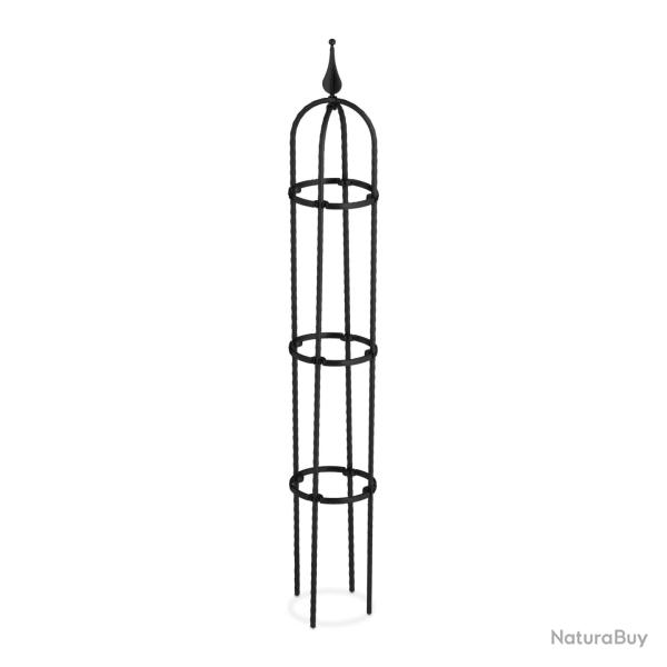 Lot de 2 treillis d�coratifs pour plantes grimpantes jardin 100 x 30 cm en m�tal vert 13_0011746