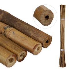 Lot de 40 tuteurs en bambou naturel pour plantes grimpantes 105 cm d&eacute;co ambiance asiatique en bambo