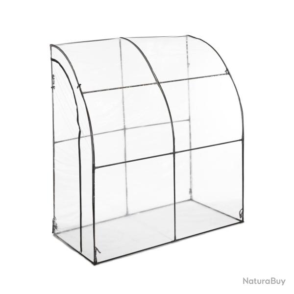 Serre de jardin praticable pour tomates et concombres 200 x 100 x 200 cm acc�s facile ambiance chau