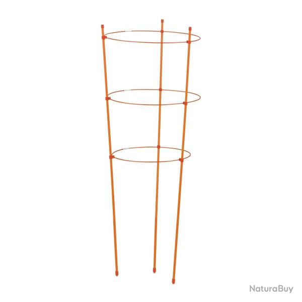 Lot de 6 tuteurs � tomates ajustables 76 cm en m�tal vert 13_0011324